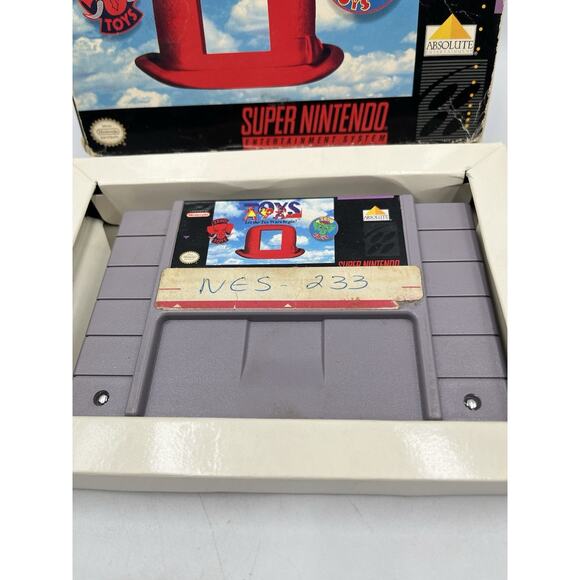 Toys (SNES, 1993) With Box Authentic - Picture 8 of 15